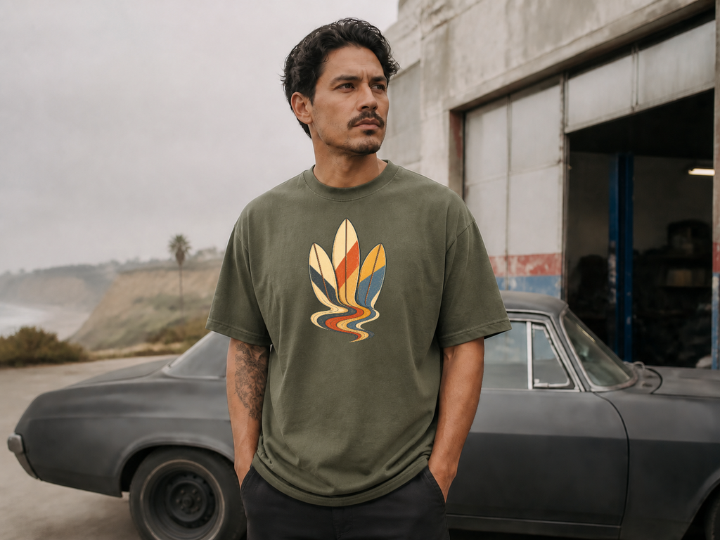 Surf Smoke Heavyweight Tee lifestyle