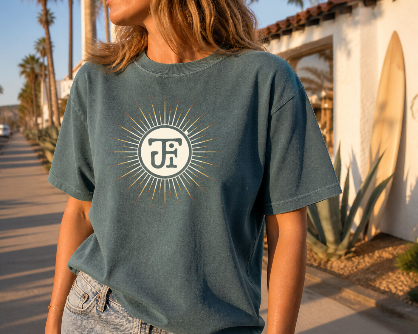 Monogram Eclipse Heavyweight Tee lifestyle