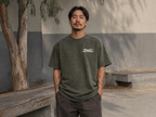 Tribal Oval Oversized Tee lifestyle