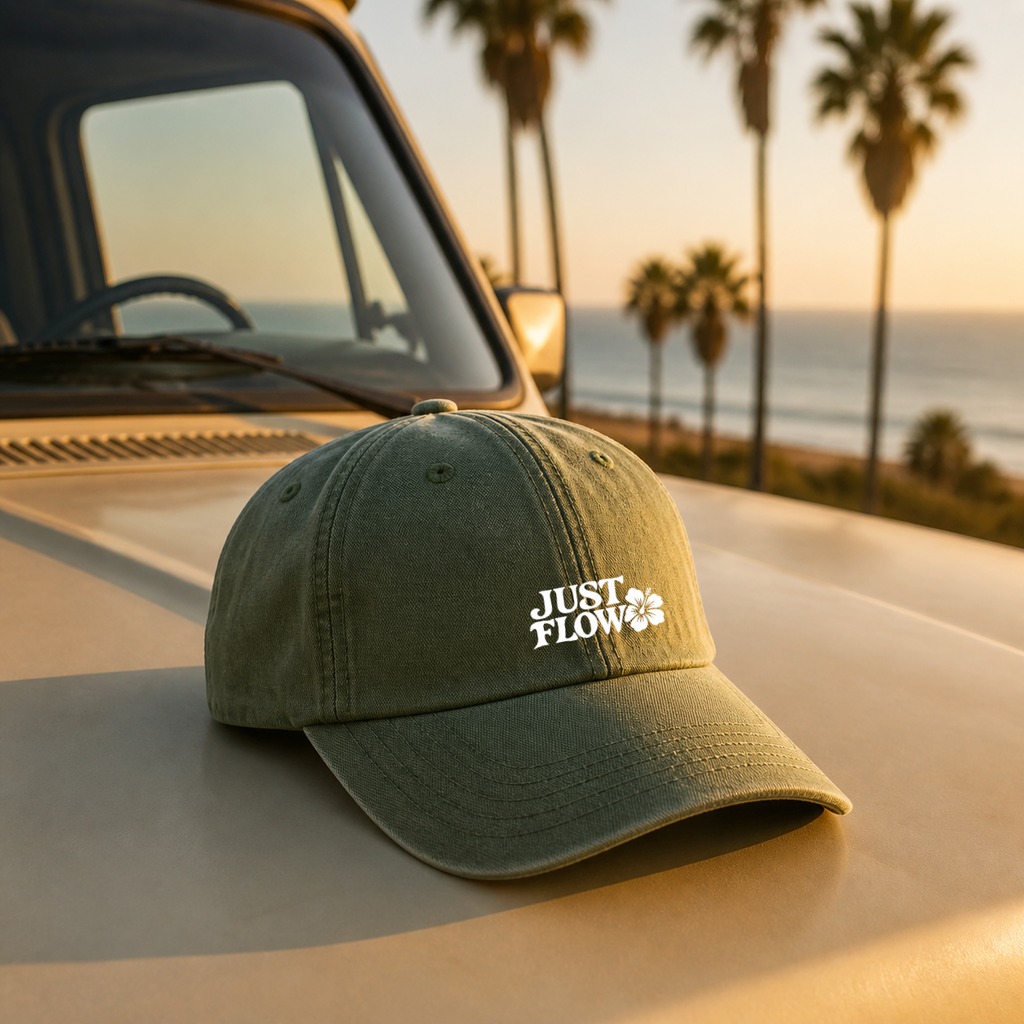Hibiscus Washed Cap lifestyle