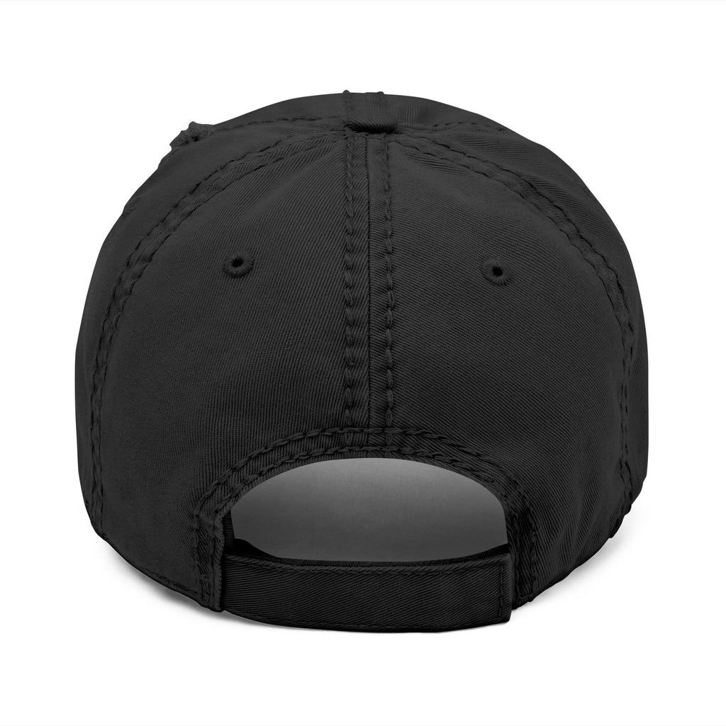 Monogram Dad Hat — Distressed