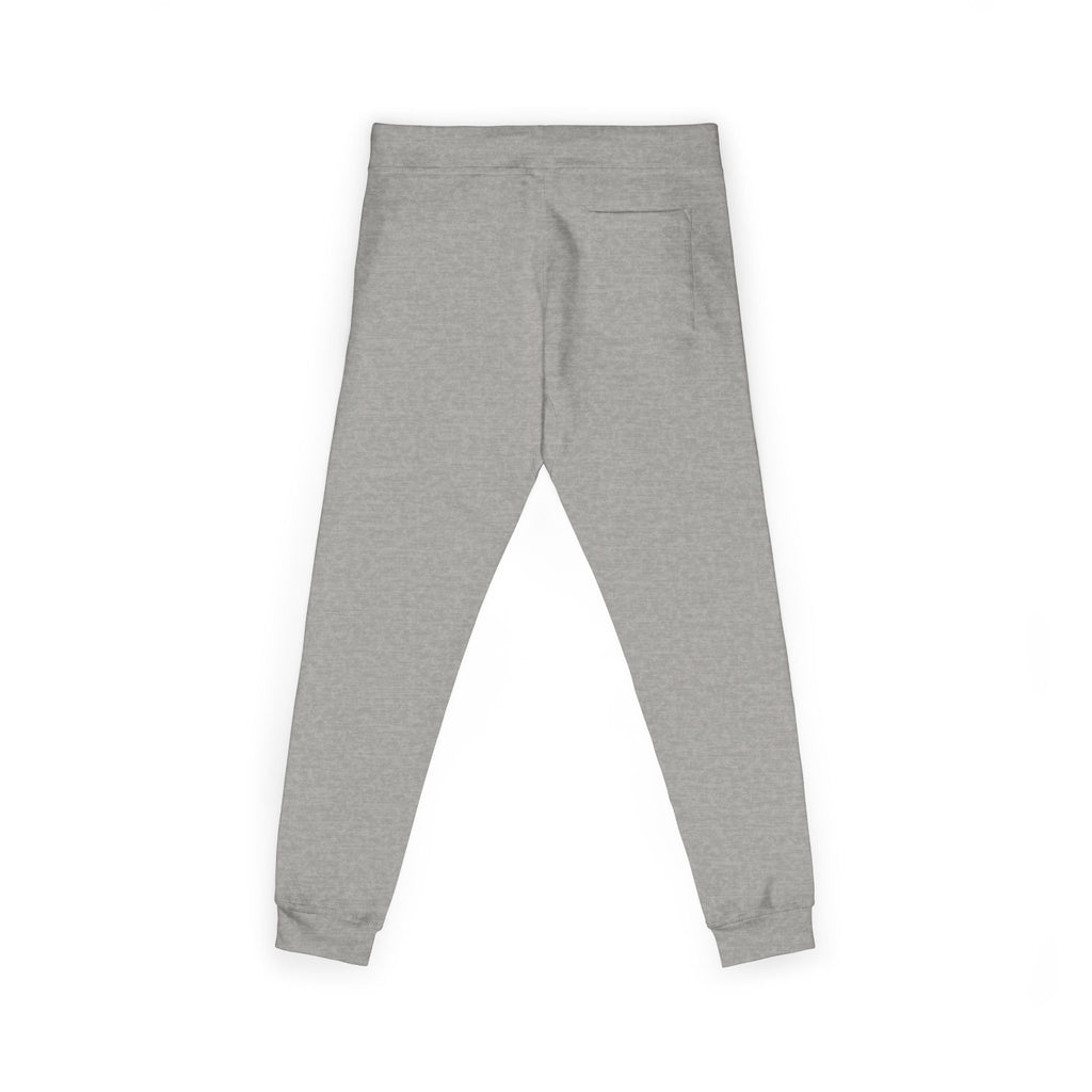 Monogram Fleece Sweatpants — Black / Carbon Grey