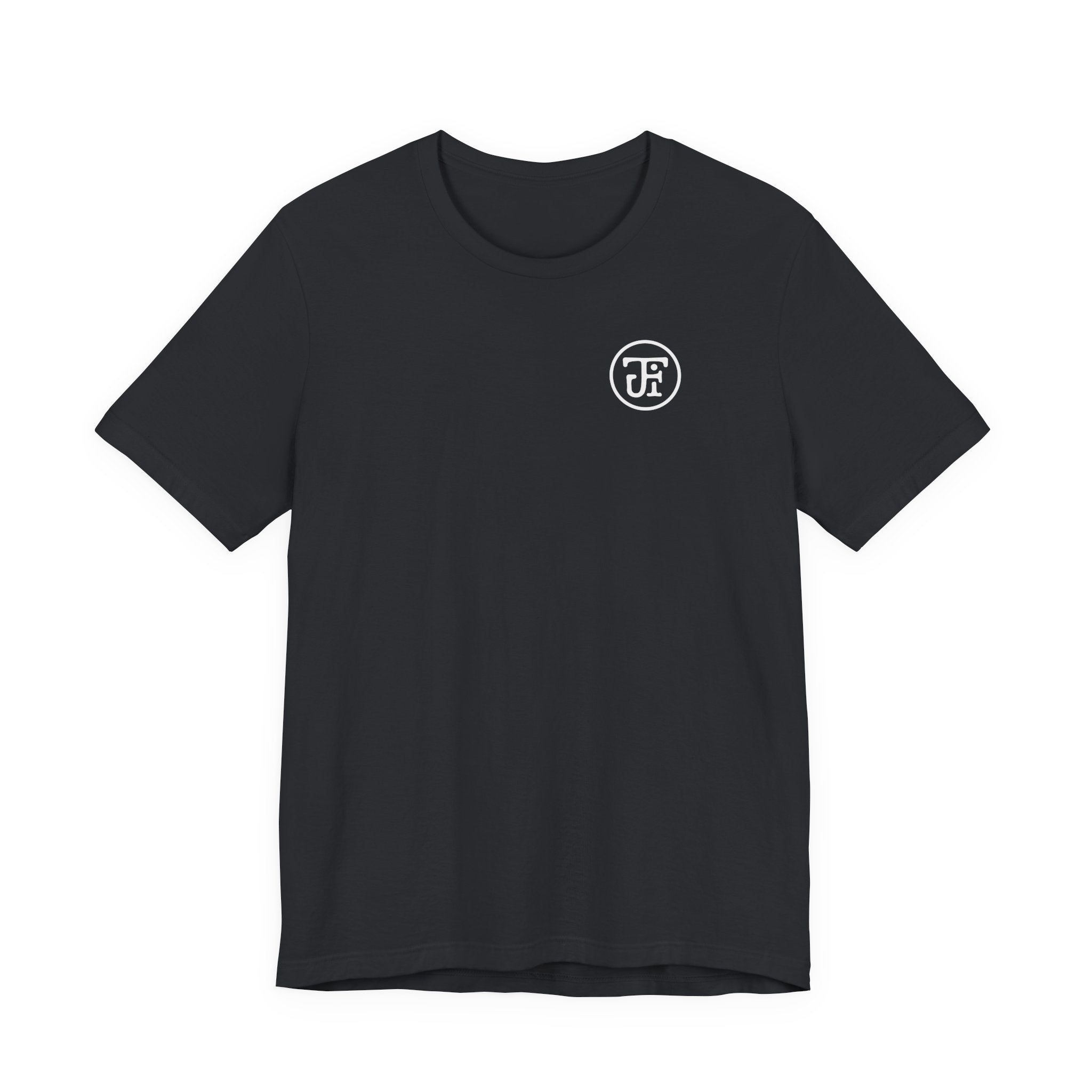 Monogram Graphic Lightweight Tee — White / Ash / Silver