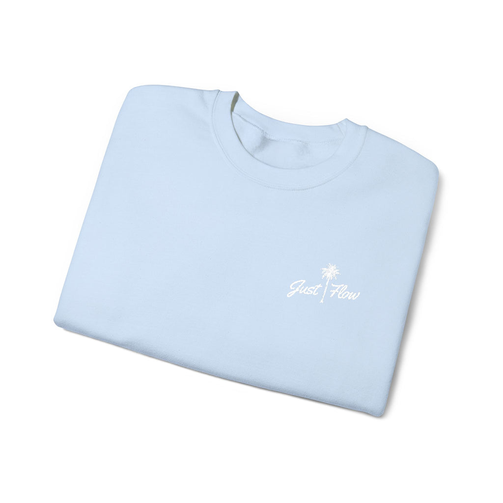 Minimal Black Crewneck Sweatshirt with Small Chest Logo