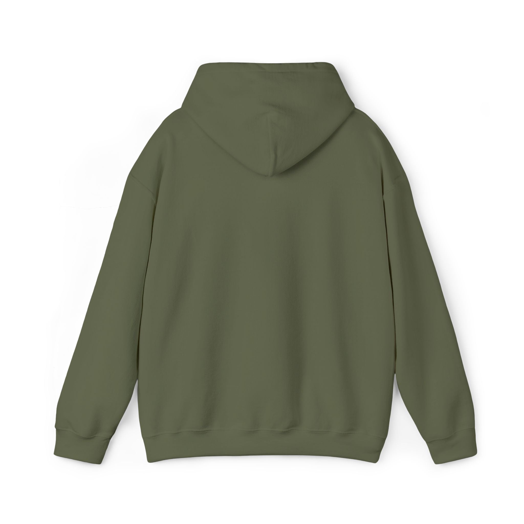 Monogram Hoodie — Black / Charcoal / Military Green