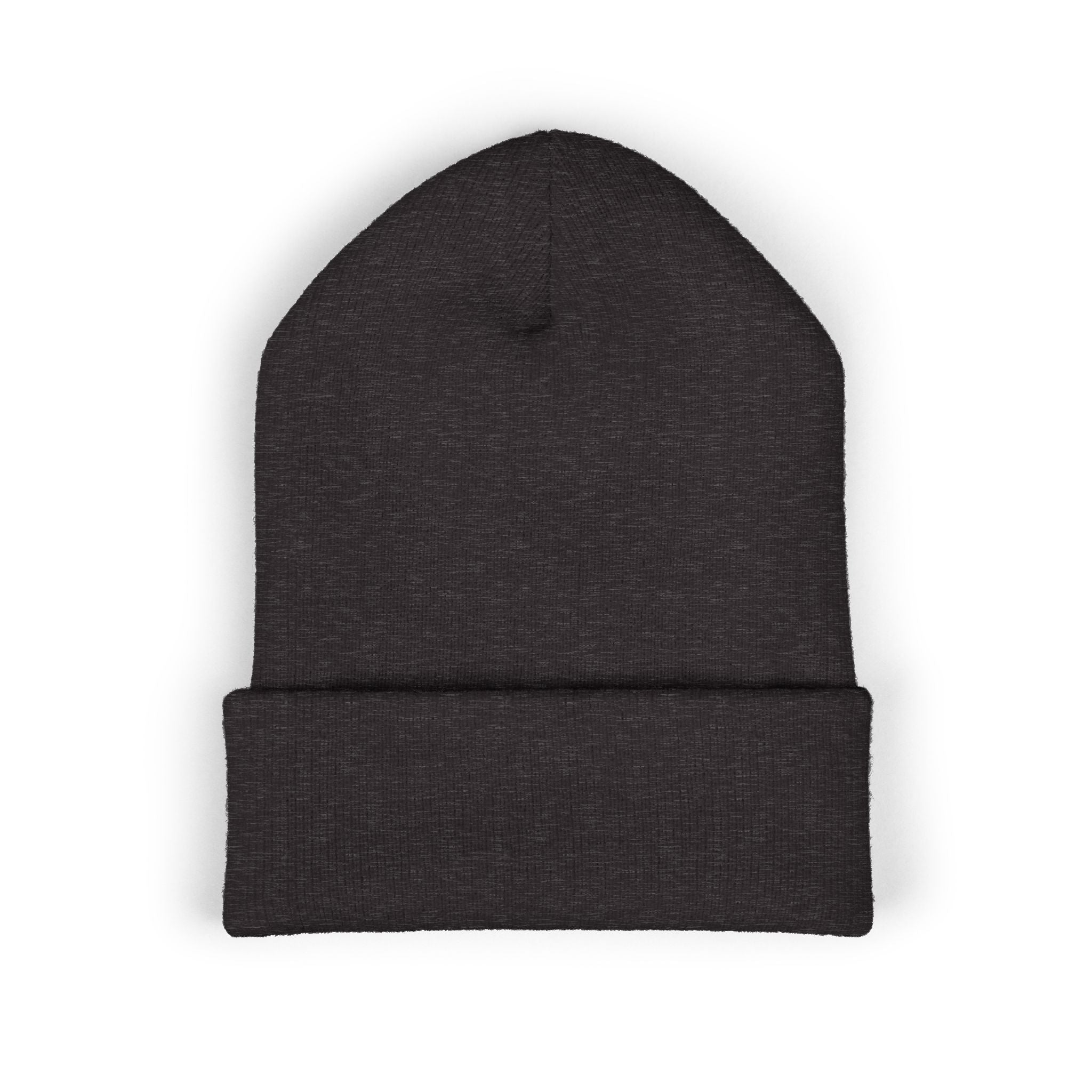 Embroidered Diamond Badge Beanie