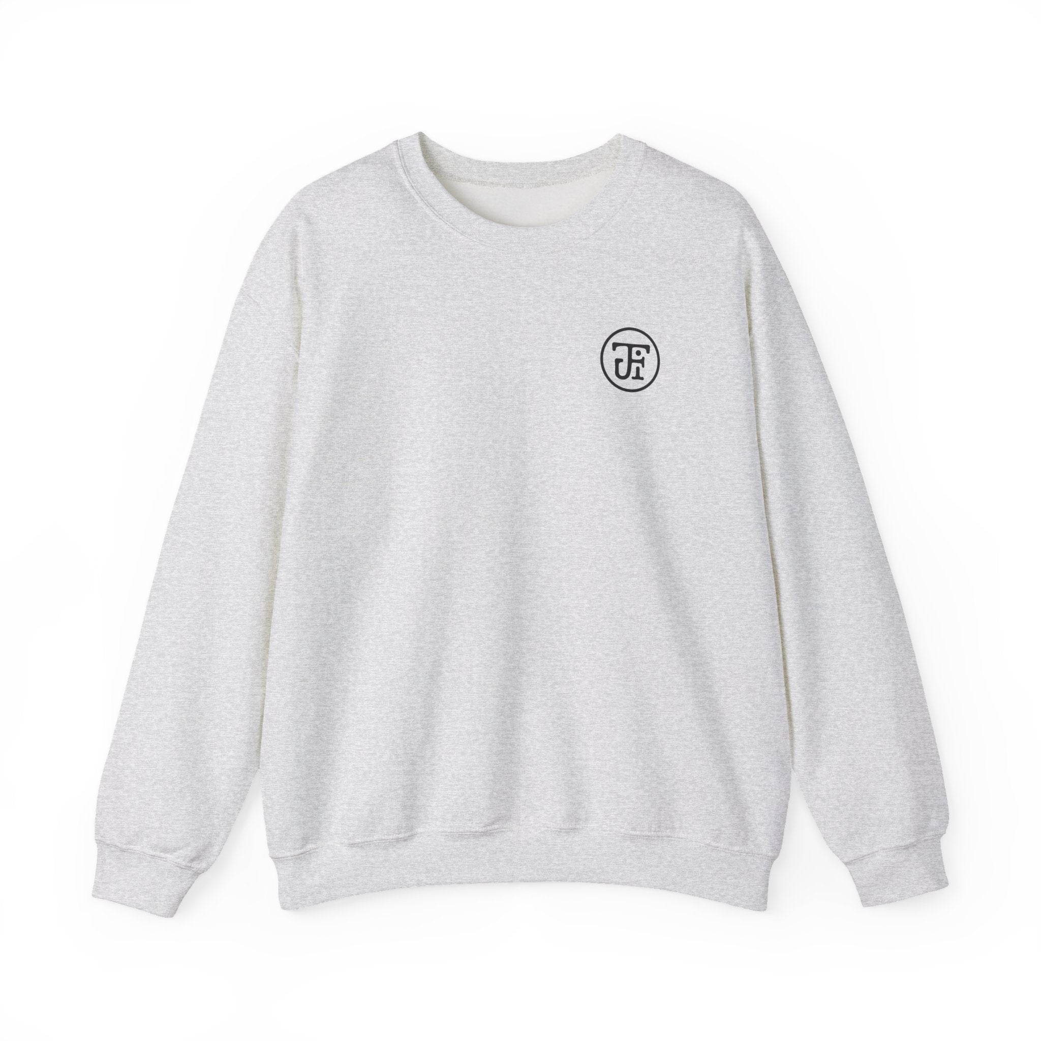 Monogram Graphic Crew Sweatshirt — Sport Grey / Ash
