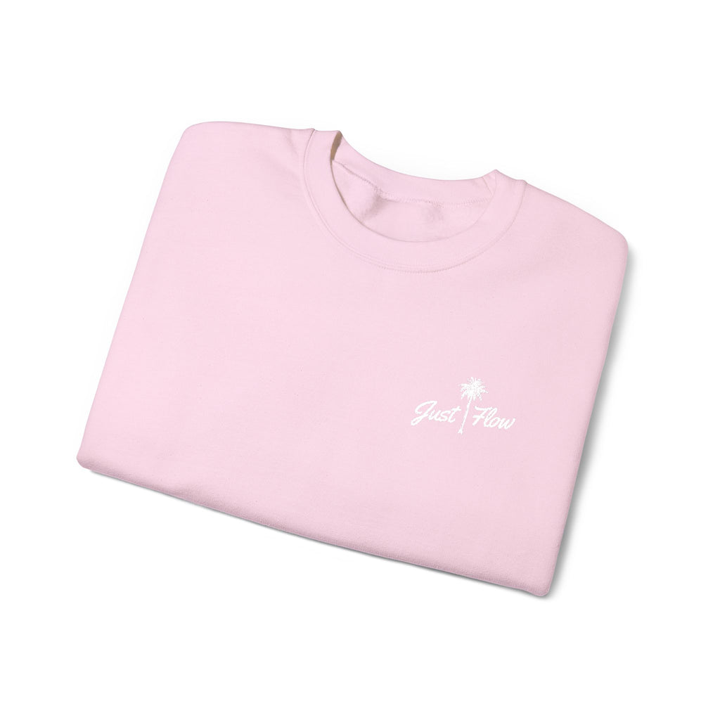 Minimal Black Crewneck Sweatshirt with Small Chest Logo