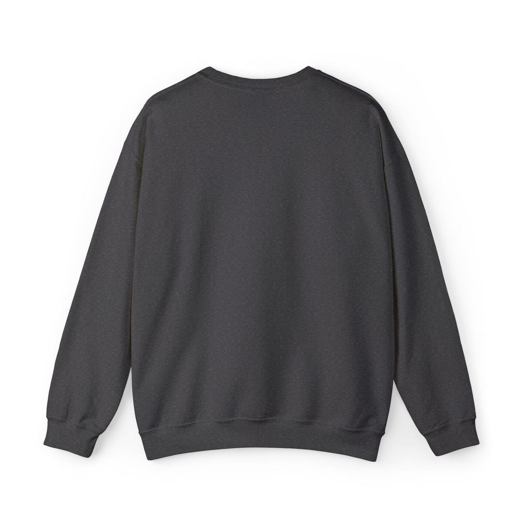 Minimal Black Crewneck Sweatshirt with Small Chest Logo