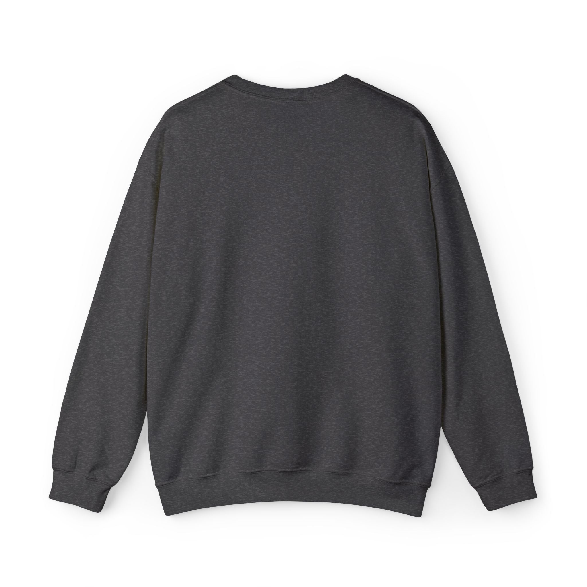 Minimal Black Crewneck Sweatshirt with Small Chest Logo