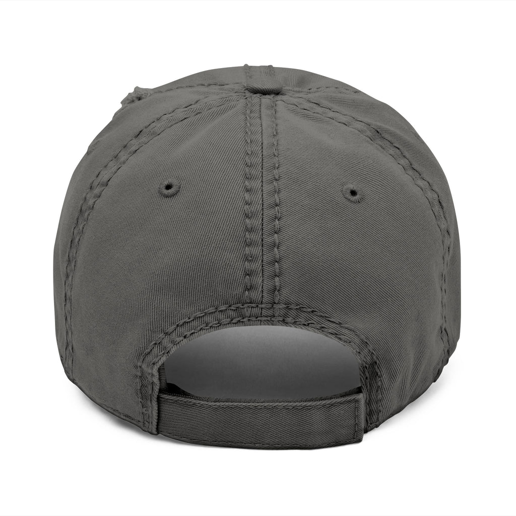 Monogram Dad Hat — Distressed