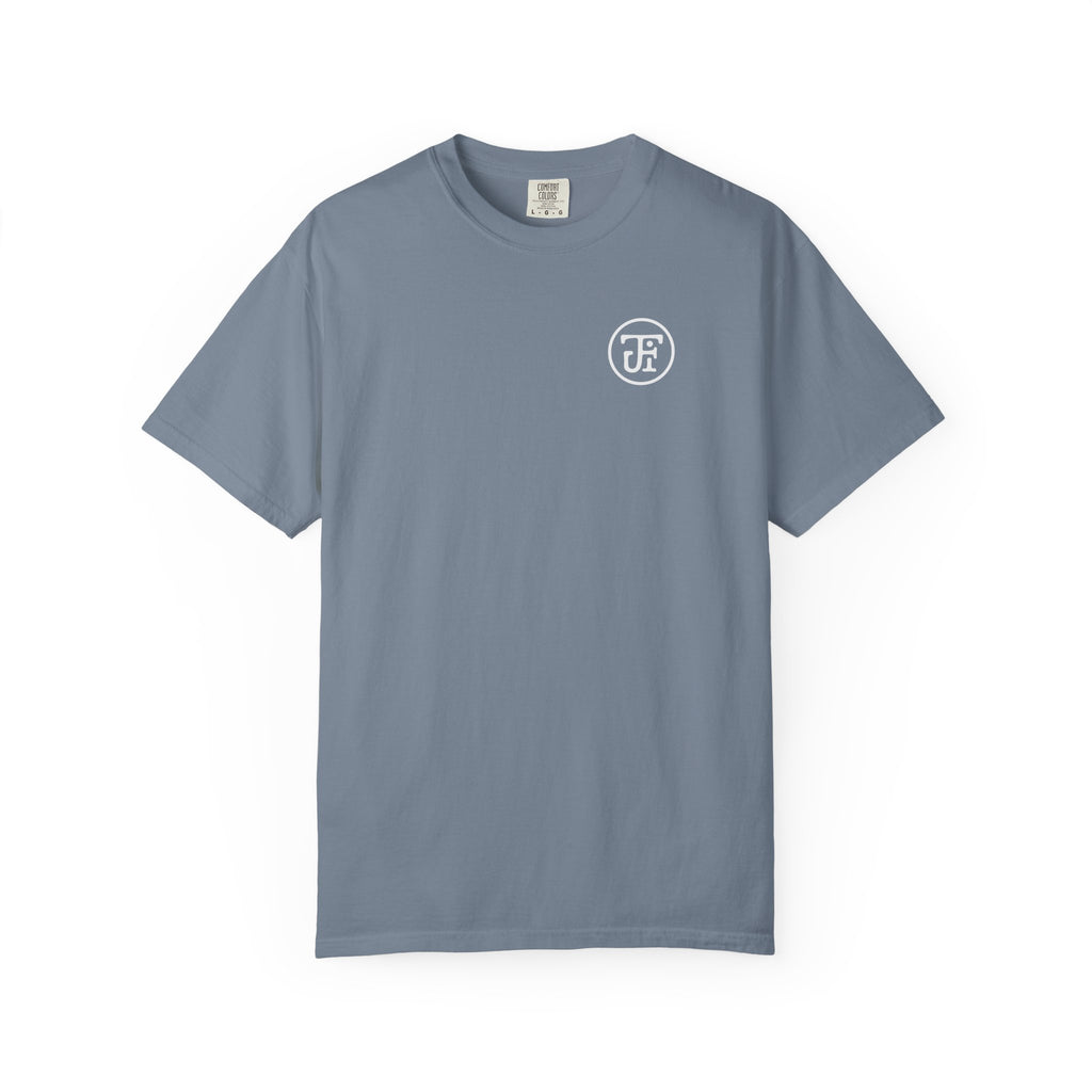 Palm Script Graphic Washed Tee