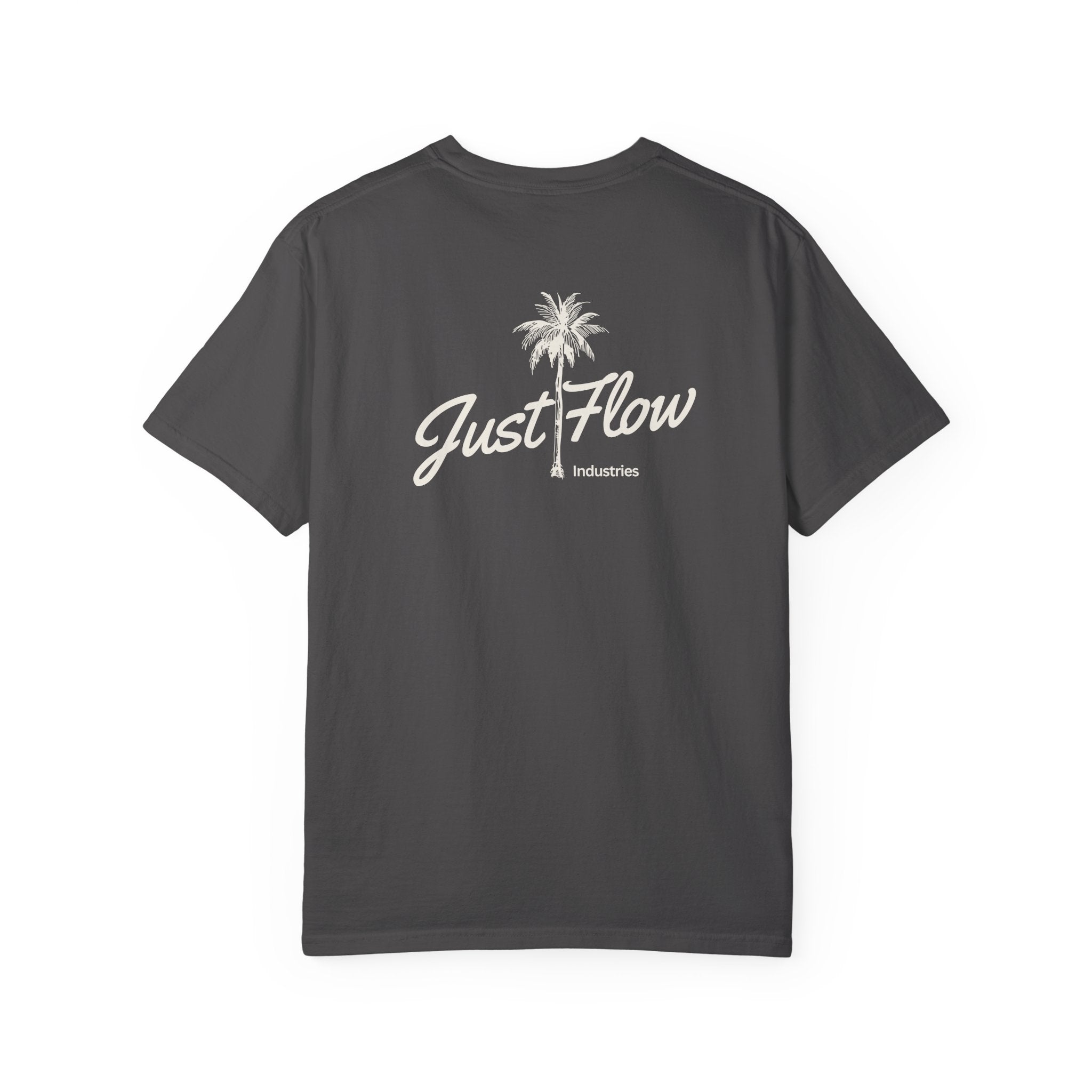 Palm Script Graphic Washed Tee