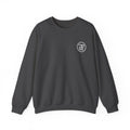 Diamond Badge Crew Sweatshirt — Black / Dark Heather