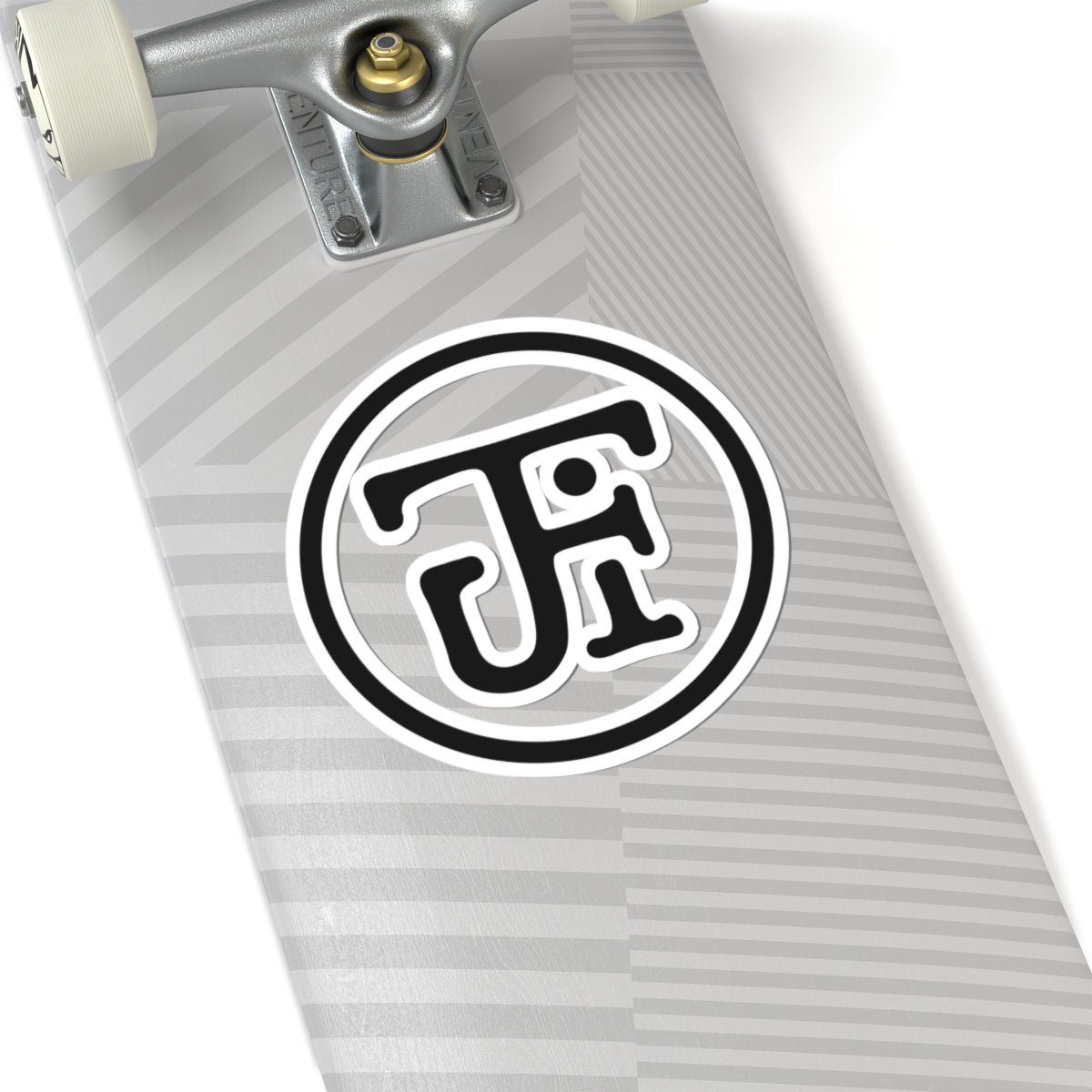JFI Monogram Sticker — Kiss-Cut
