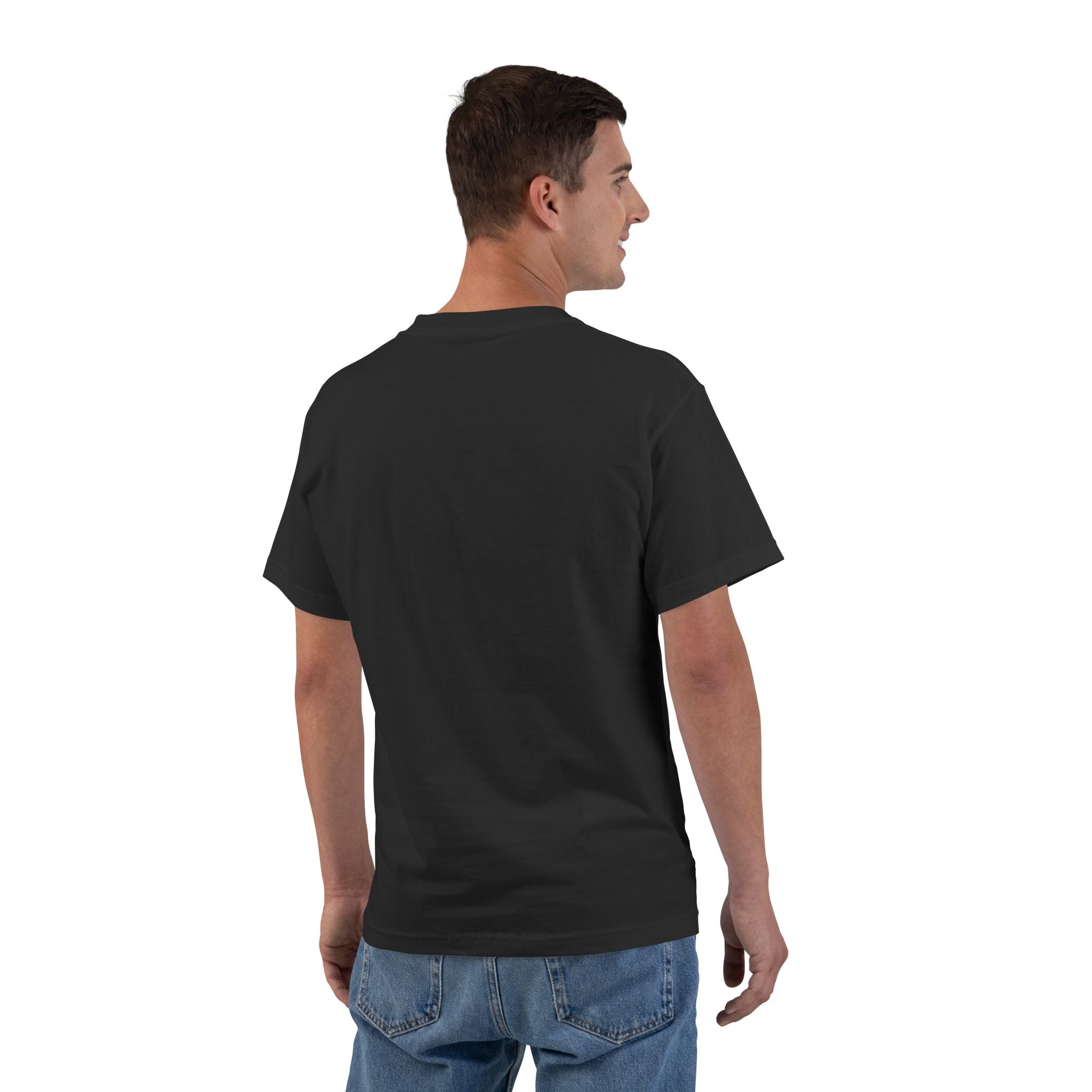 Monogram Heavyweight Tee — Black
