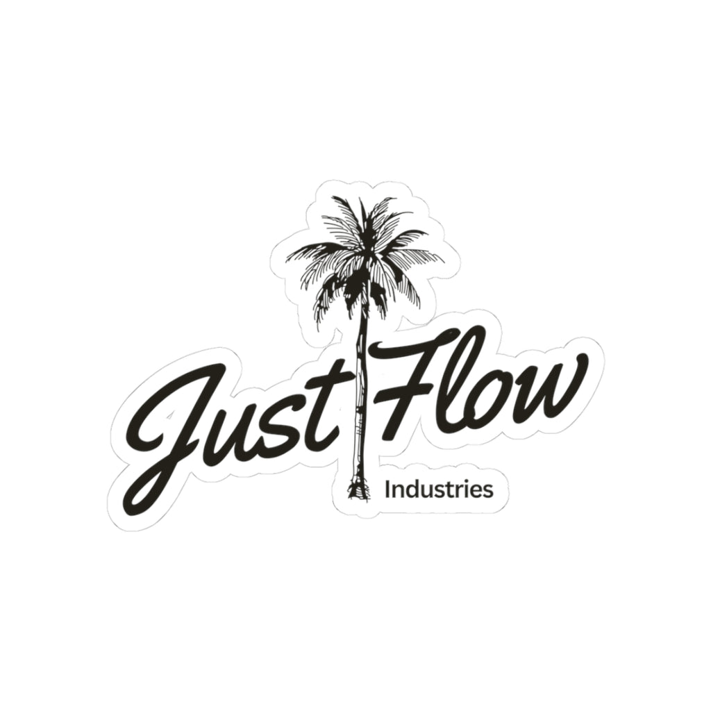 Palm Script Sticker — Kiss-Cut