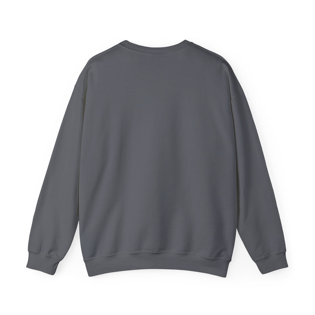 Monogram Graphic Crew Sweatshirt — Black / Dark Heather