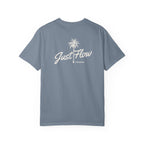 Palm Script Graphic Washed Tee