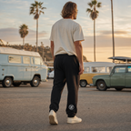 Monogram Graphic Heavyweight Sweatpants lifestyle hero, Southern California