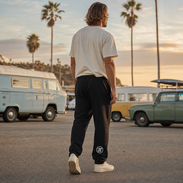 Monogram Graphic Heavyweight Sweatpants lifestyle hero, Southern California