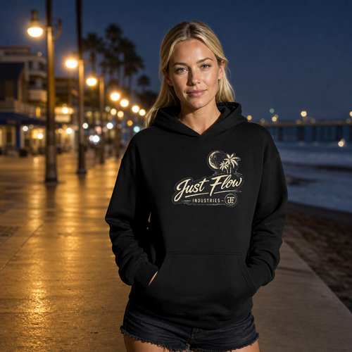 After Dark Feature hoodie lifestyle