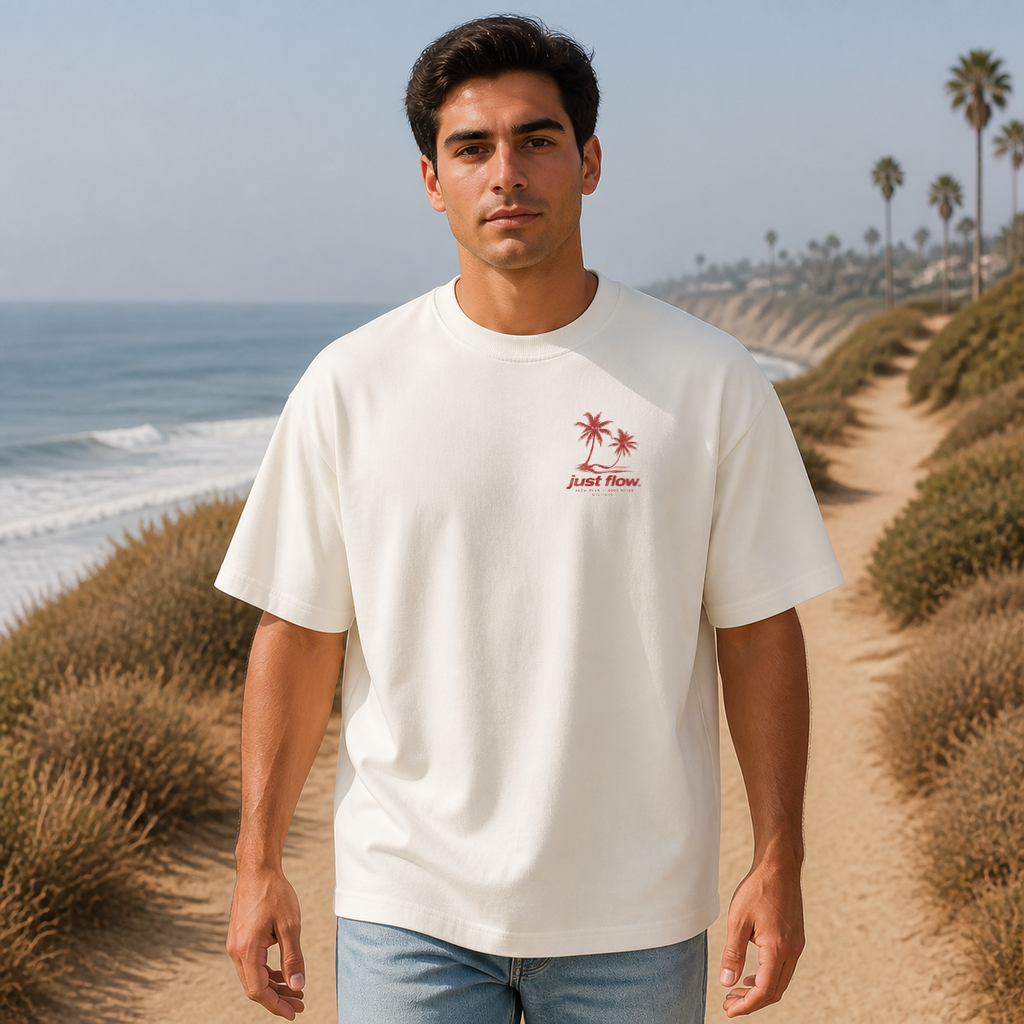 Slow Days Oversized Tee lifestyle