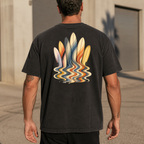 Surf Smoke Heavyweight Tee back lifestyle