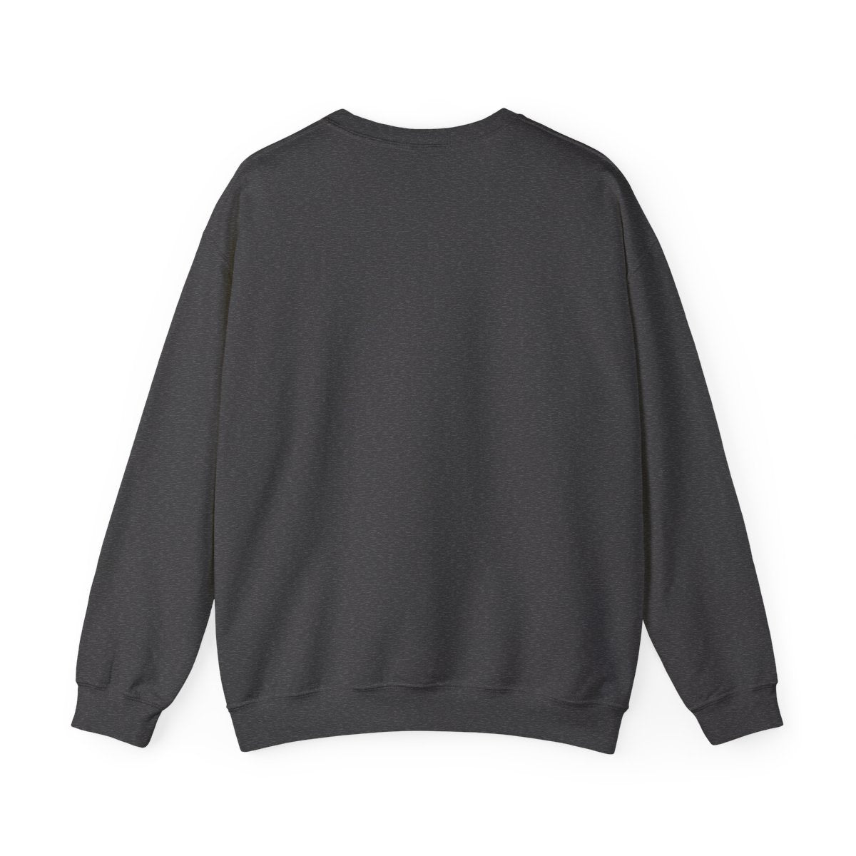 Monogram Crew Sweatshirt — Black / Dark Heather