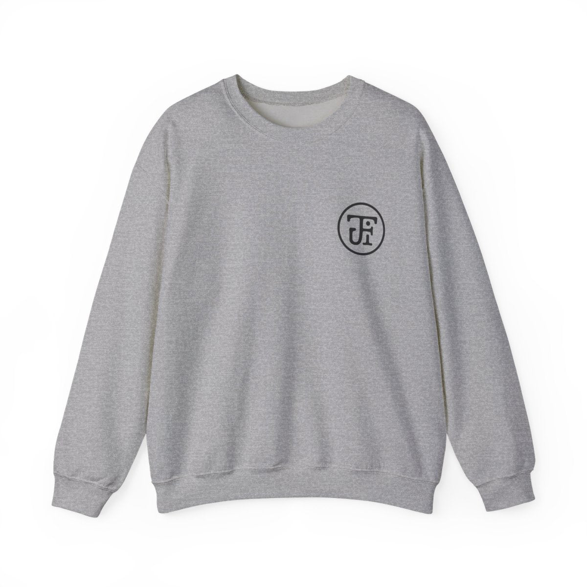 Monogram Crew Sweatshirt — Sport Grey / Ash