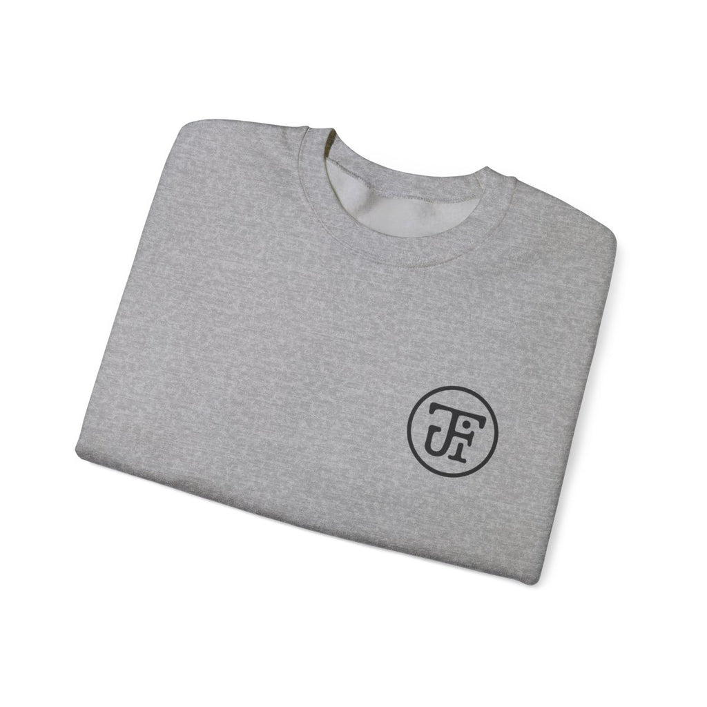 Monogram Crew Sweatshirt — Sport Grey / Ash