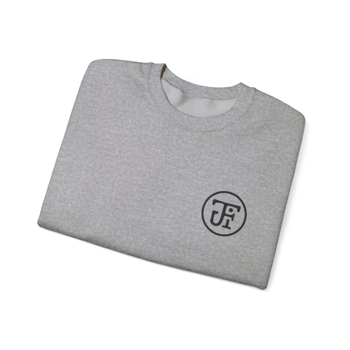 Monogram Crew Sweatshirt — Sport Grey / Ash