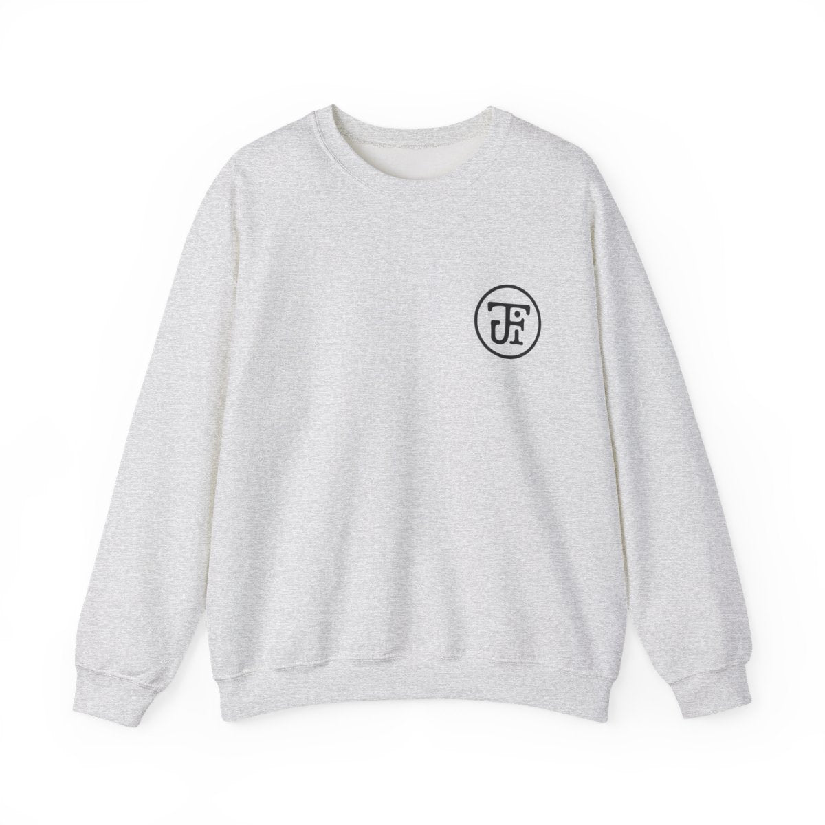 Monogram Crew Sweatshirt — Sport Grey / Ash