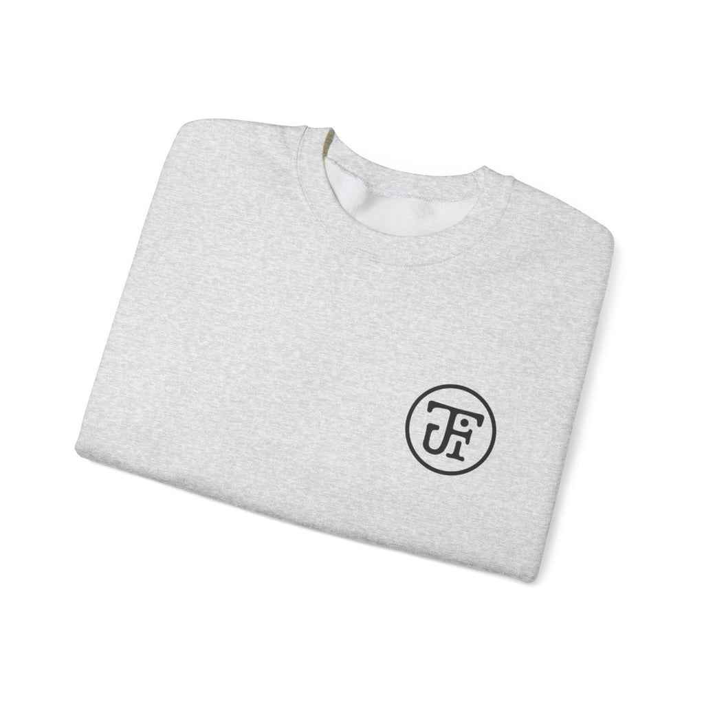 Monogram Crew Sweatshirt — Sport Grey / Ash