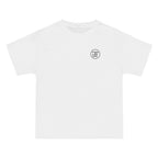 Monogram Graphic Heavyweight Tee in White, front