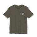 Monogram Graphic Lightweight Tee in Army, front