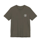Monogram Graphic Lightweight Tee in Army, front