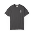 Monogram Graphic Washed Tee in Graphite, front