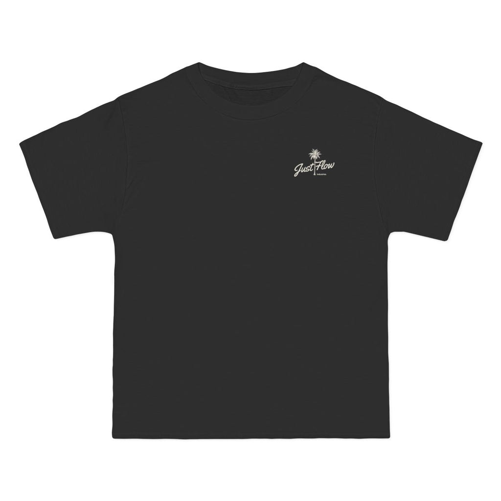 Palm Script Heavyweight Tee Black, palm script front proof