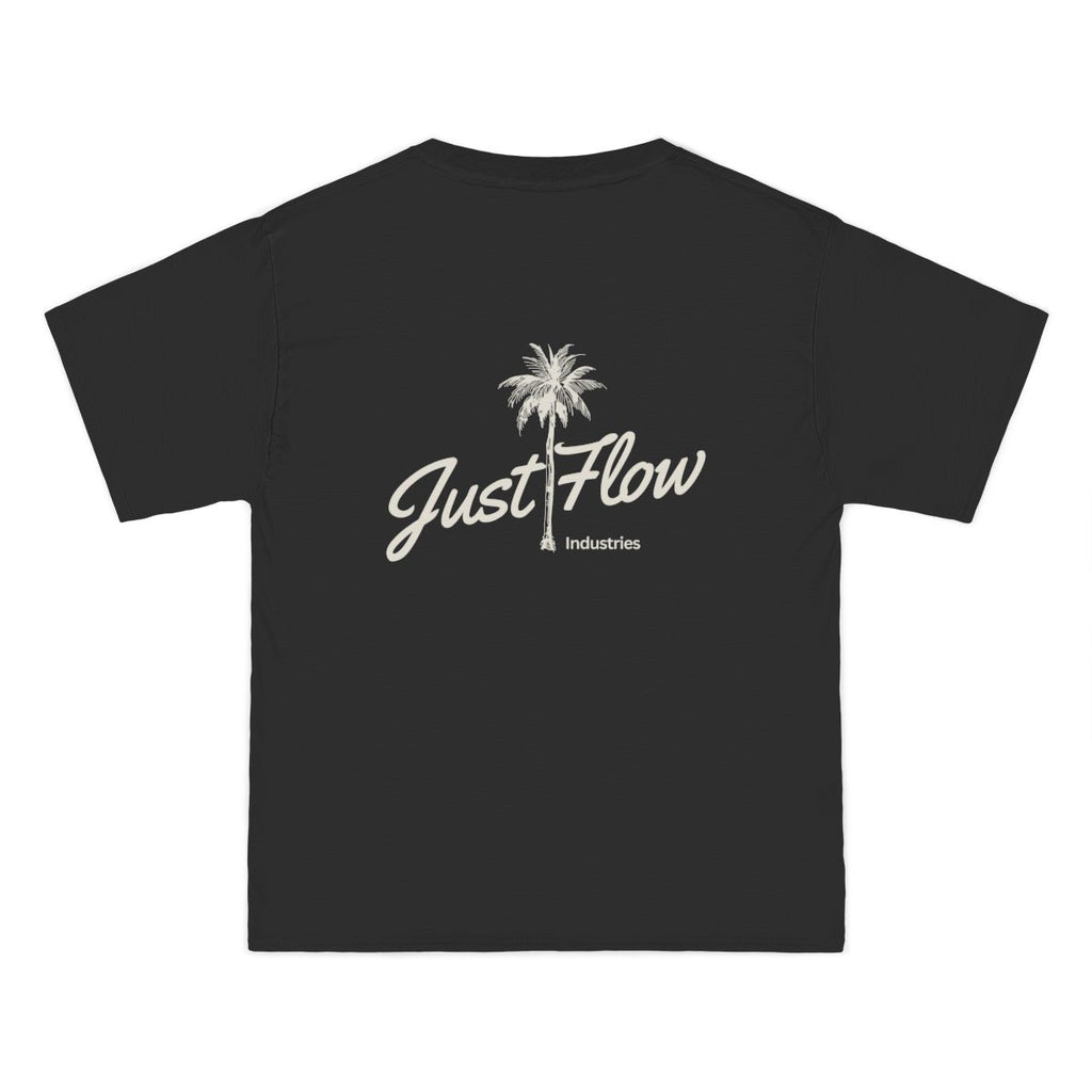 Palm Script Heavyweight Tee — 12 inch back script