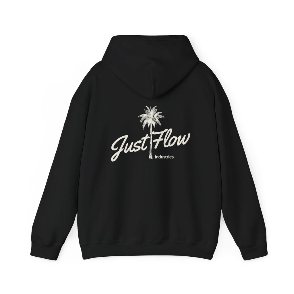 Palm Script Hoodie — Black