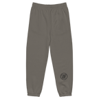 Monogram sweatpants Asphalt, back right leg monogram at mid-calf