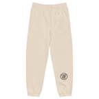 Monogram sweatpants Dust, back right leg monogram at mid-calf