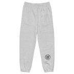 Monogram sweatpants Athletic Heather, back right leg monogram at mid-calf