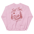 Mountain Script Crew Sweatshirt - Women's, back print