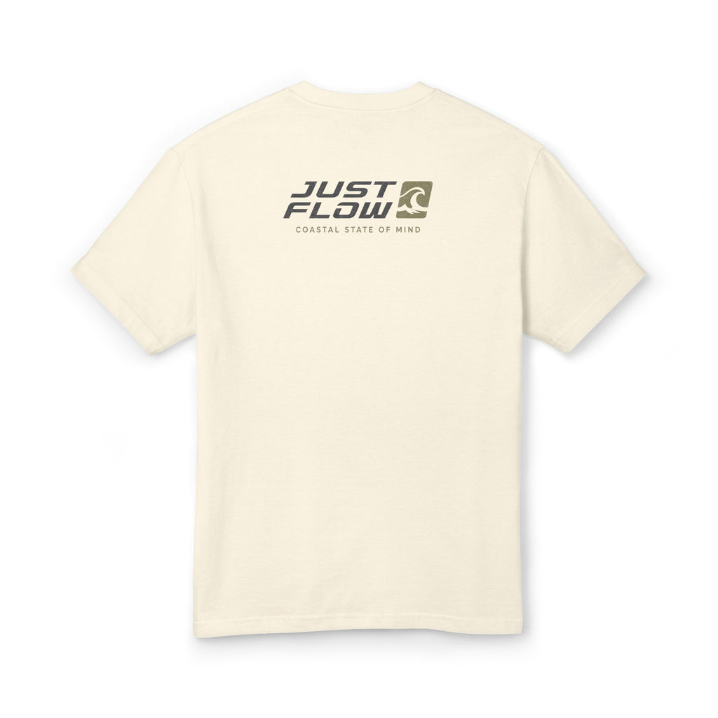 Coastal Garment-Dyed Tee, back print