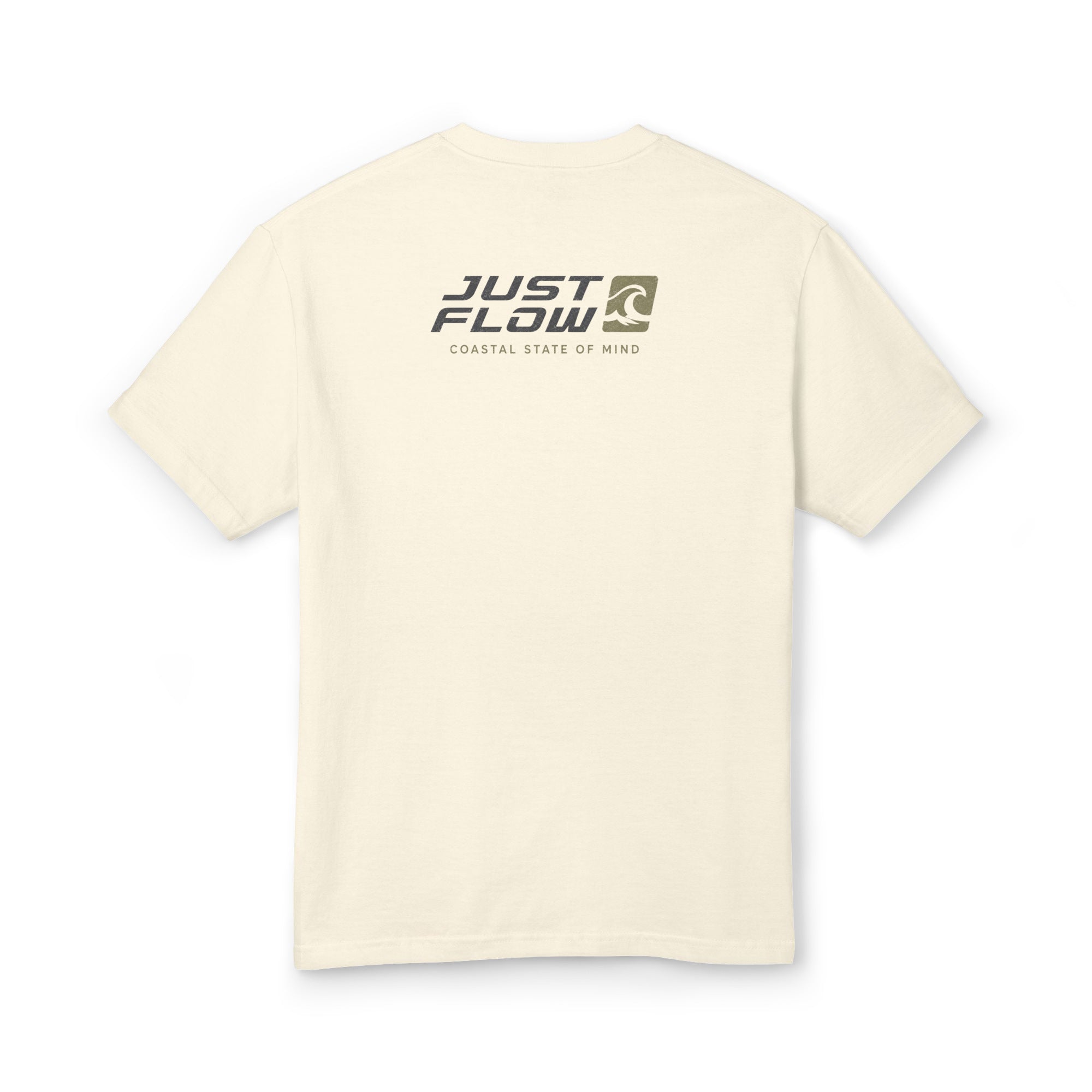 Coastal Garment-Dyed Tee, back print