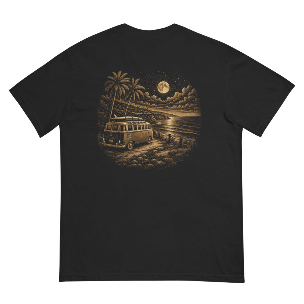 After Dark Bus tee, Black, back