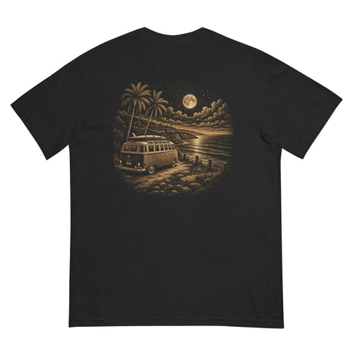 After Dark Bus tee, Black, back