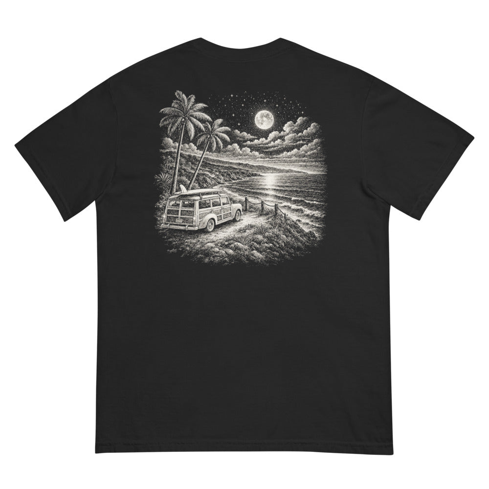 After Dark Woodie tee, Black, back
